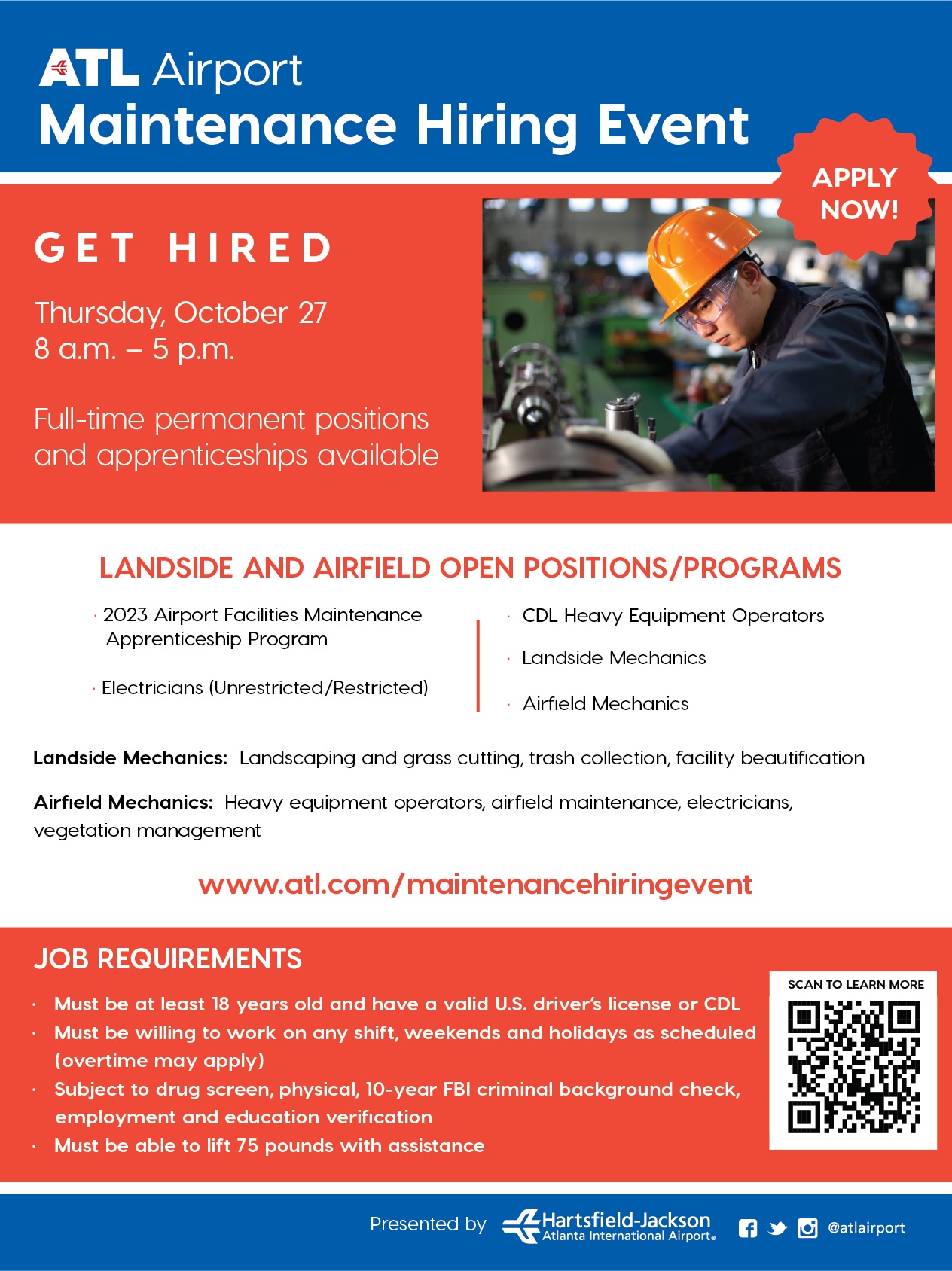 2022 Maintenance Hiring Event